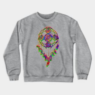 A dreamcatcher by the rainbow Crewneck Sweatshirt